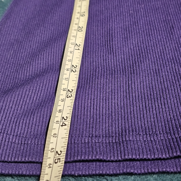 3/$10 Under Armour | Purple Ribbed Title Boxing Racer Back Tank Top size Small - Picture 6 of 6